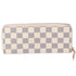 Louis Vuitton Clemence Damier Azur Long Wallet N61264 Rose Ballerine